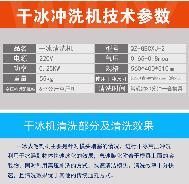 干冰清洗机,干冰喷射机,模具干冰冲洗机